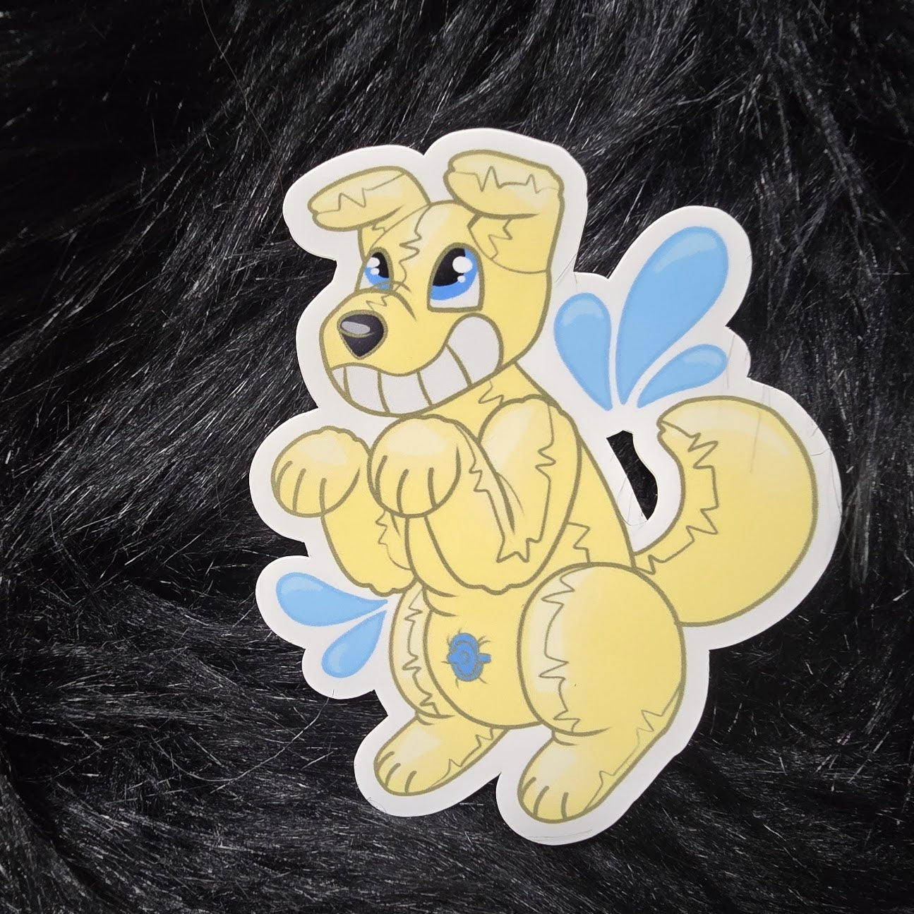 Pooltoy Puppy Sticker