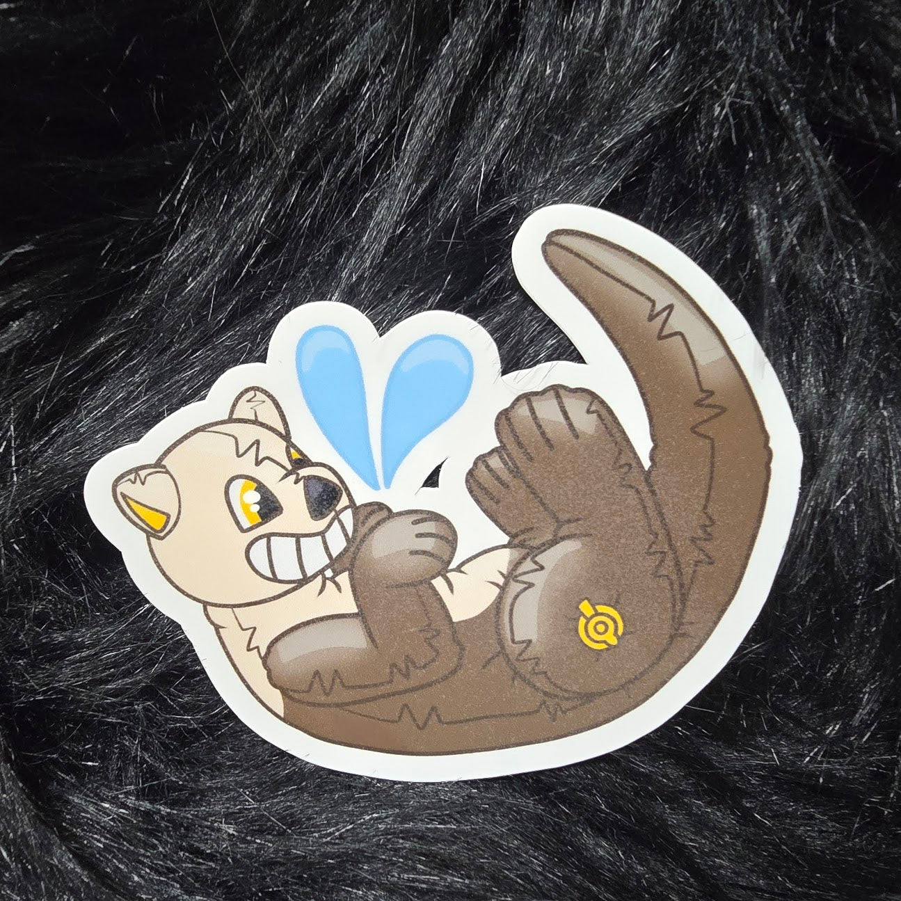 Pooltoy Otter Sticker