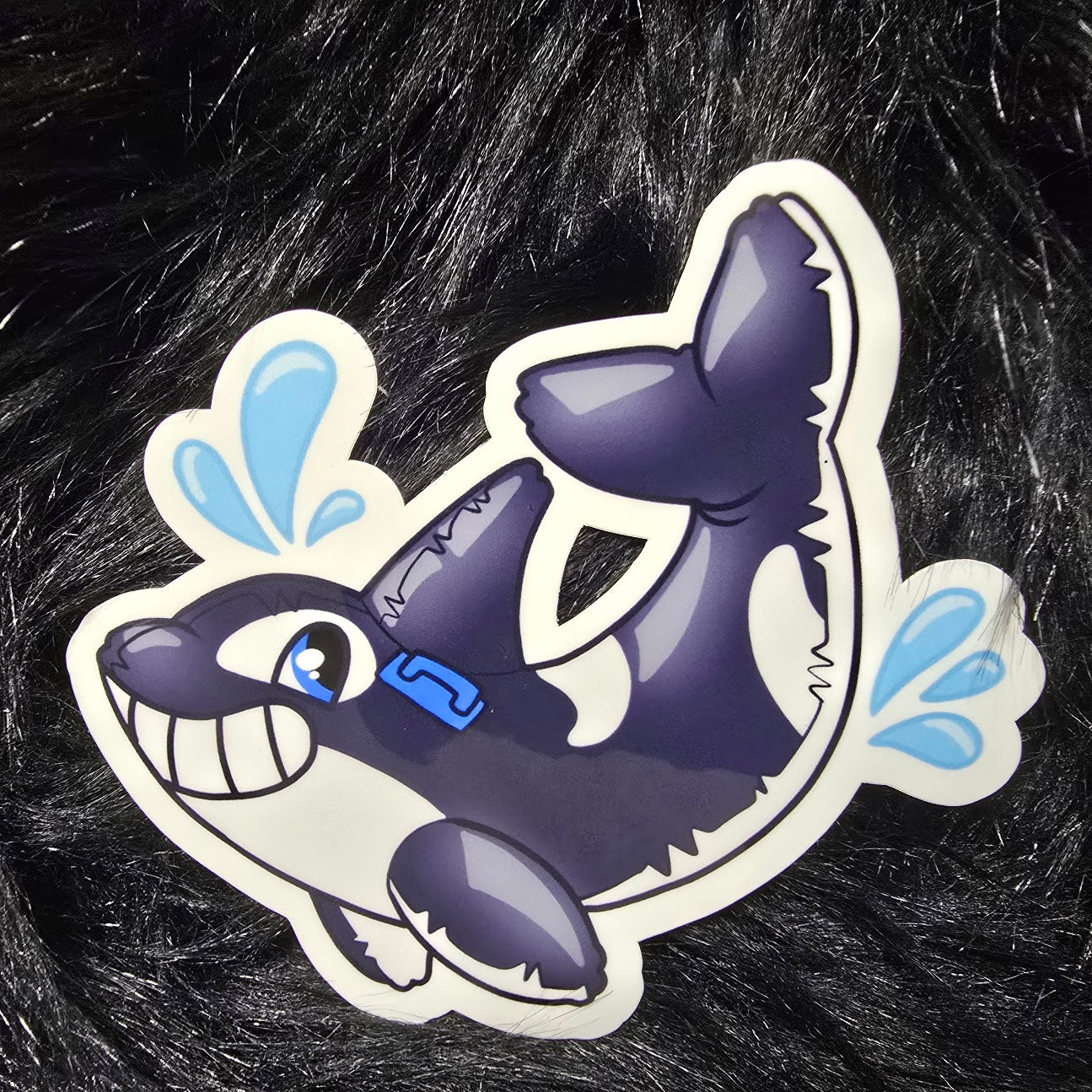 Pooltoy Orca Sticker