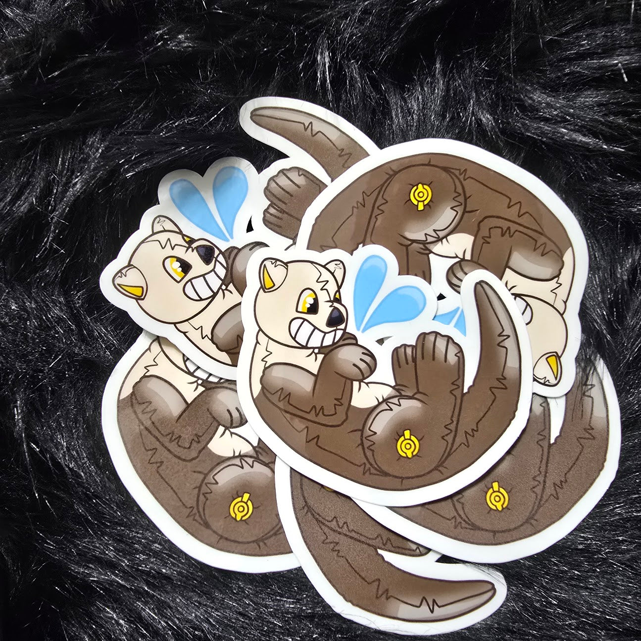 Pooltoy Otter Sticker