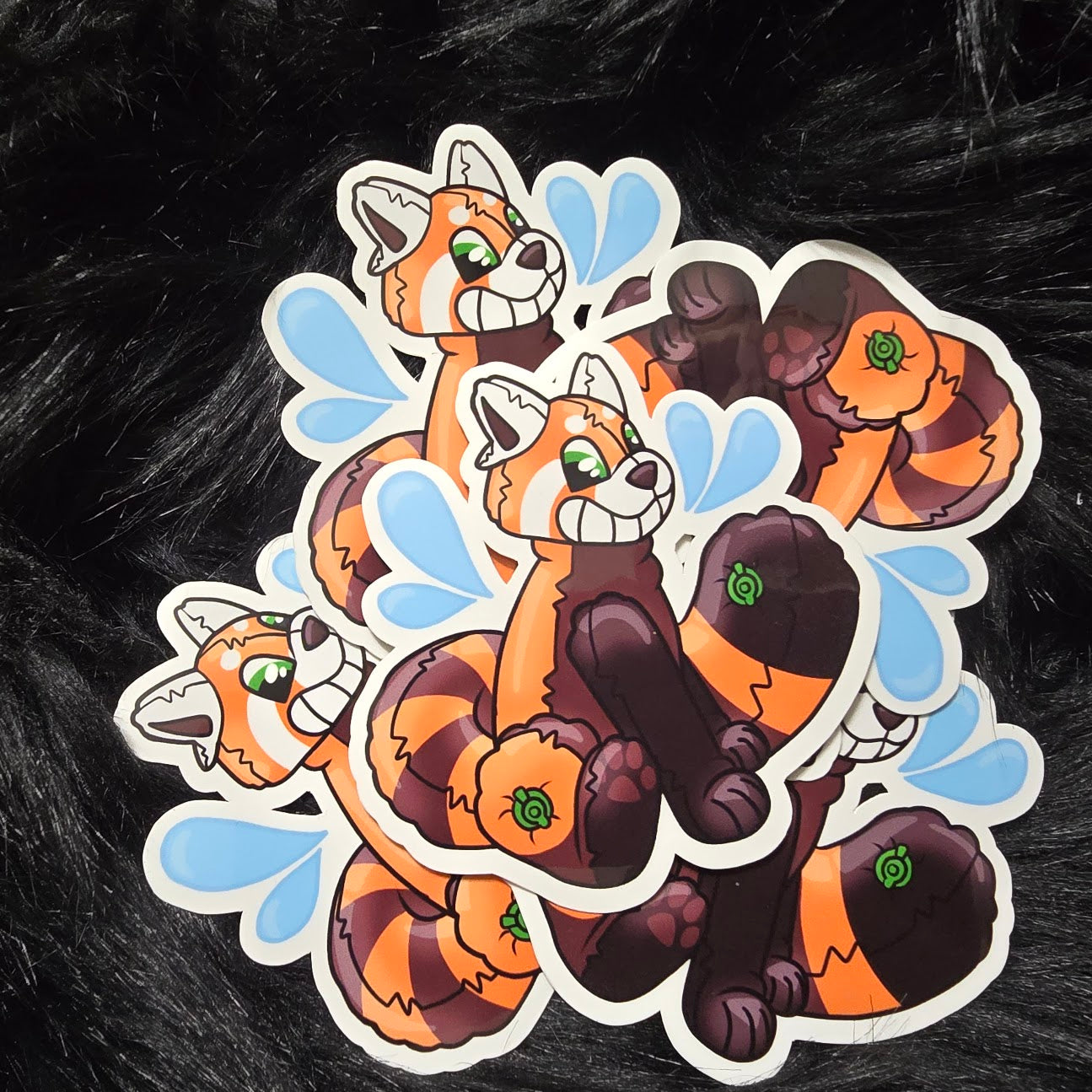 Pooltoy Red Panda Sticker