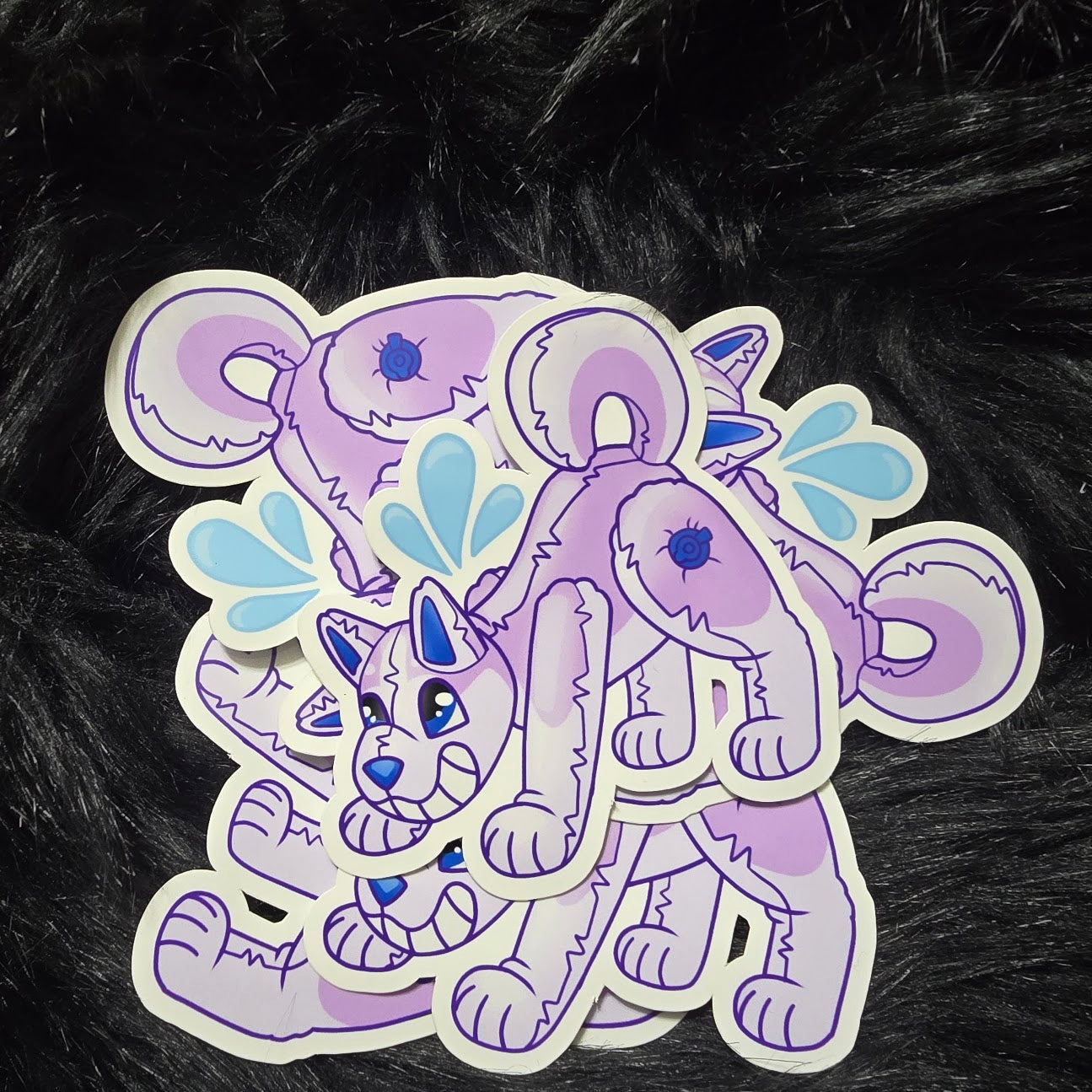 Pooltoy Husky Sticker
