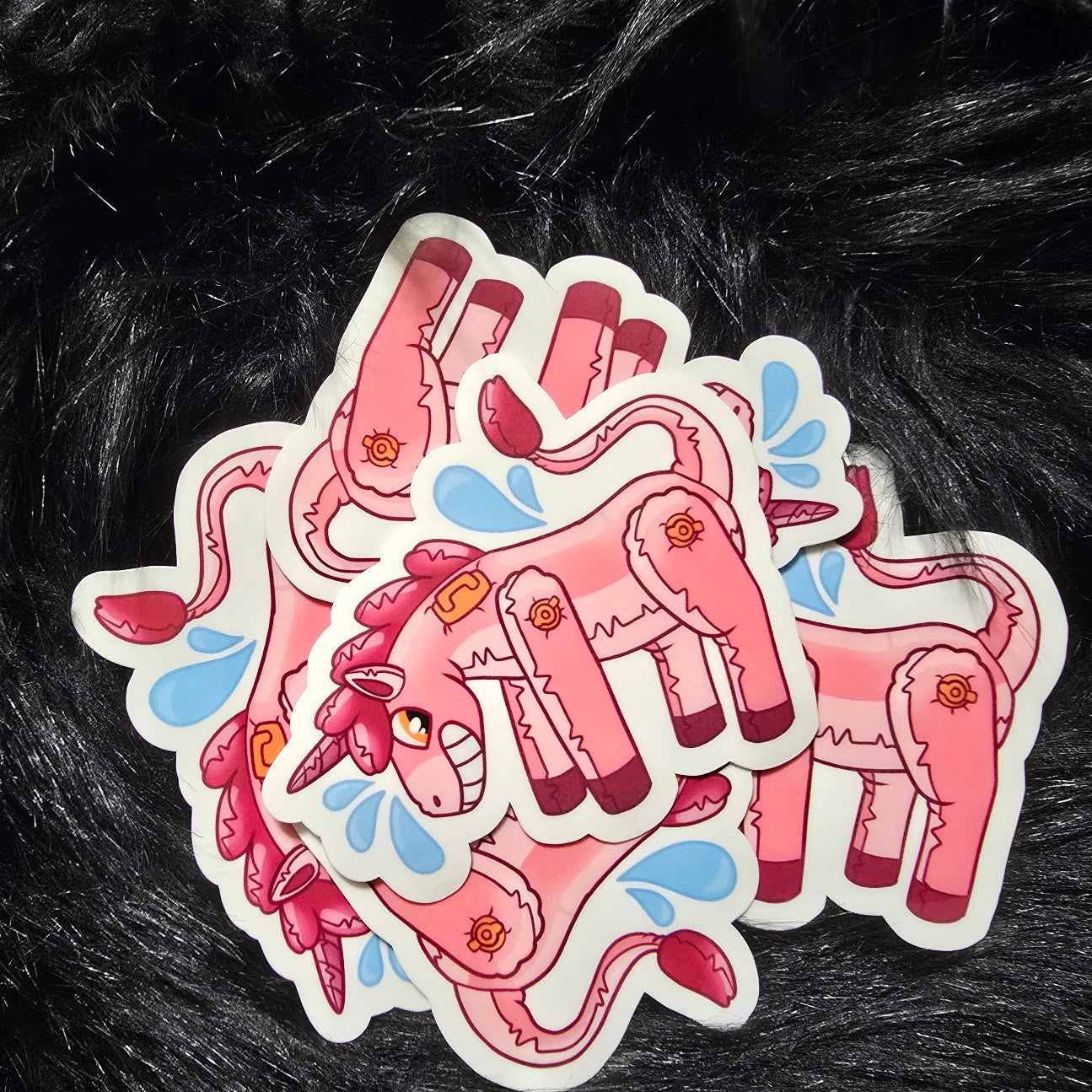 Pooltoy Unicorn Sticker