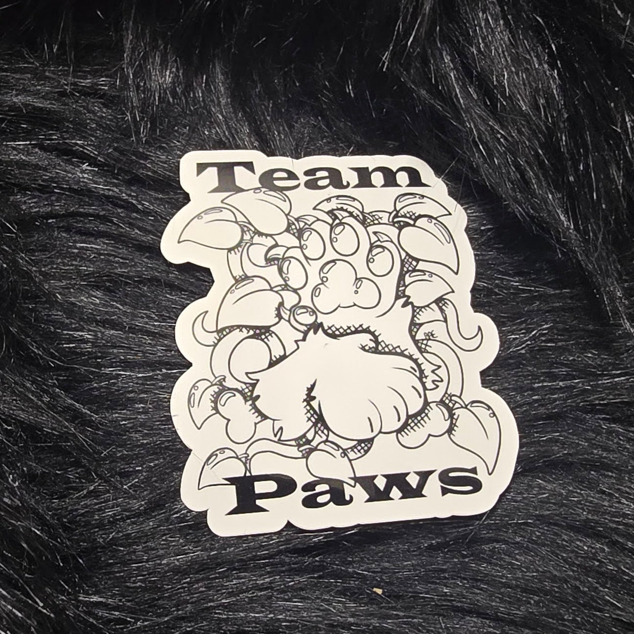 Team Paws Sticker