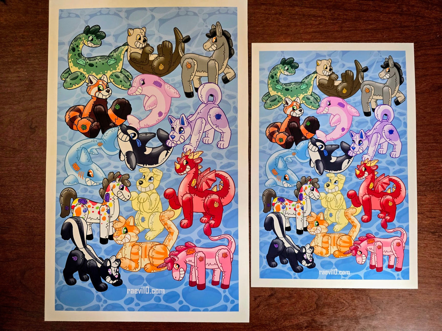 Pooltoy Party Print