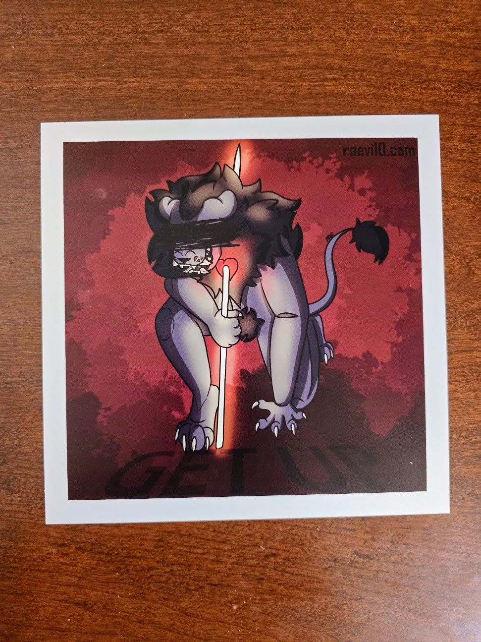 Lionhearted Print
