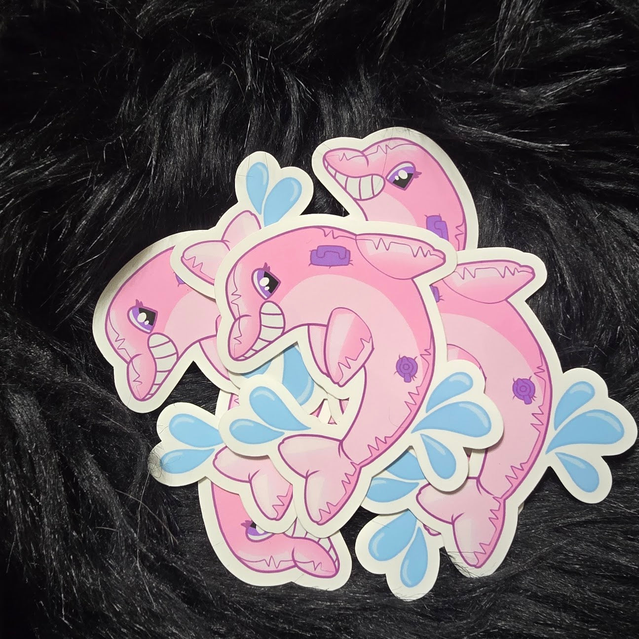 Pooltoy Dolphin Sticker