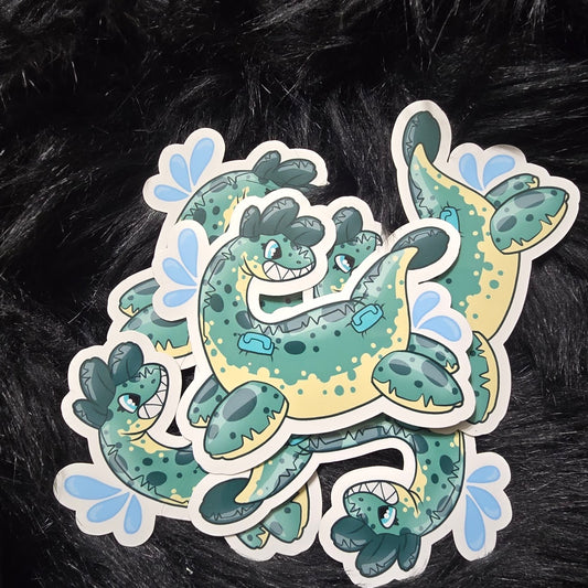 Pooltoy Plesiosaurus Sticker