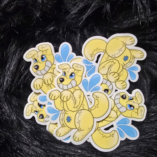 Pooltoy Puppy Sticker