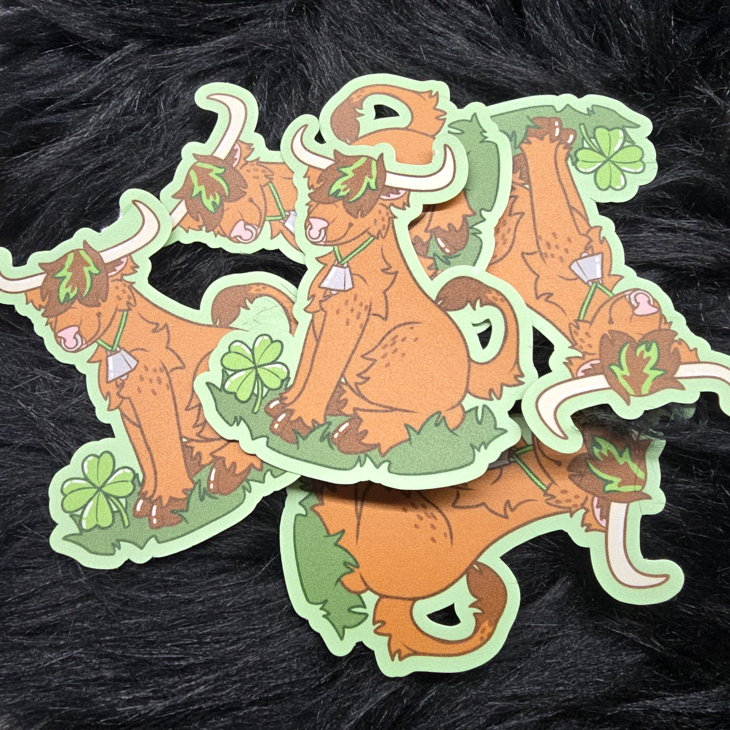 Clover the cow Sticker