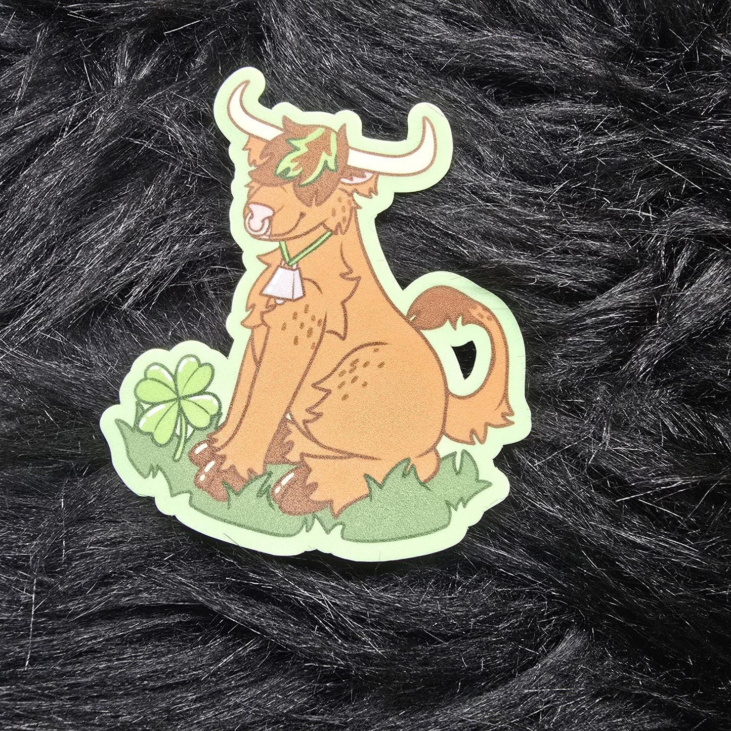 Clover the cow Sticker