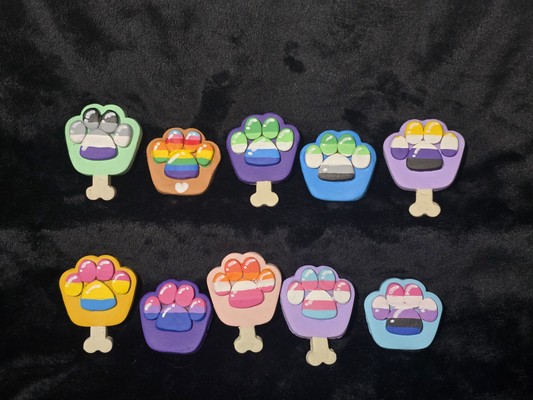 Clay Paw [Pin / Magnet / Keychain]